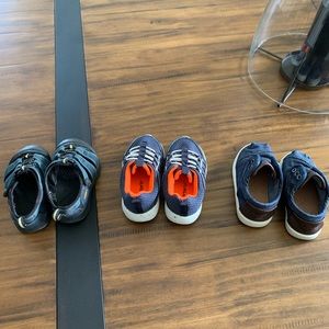 Toddler shoe lot, Keen, Toms and Carter’s